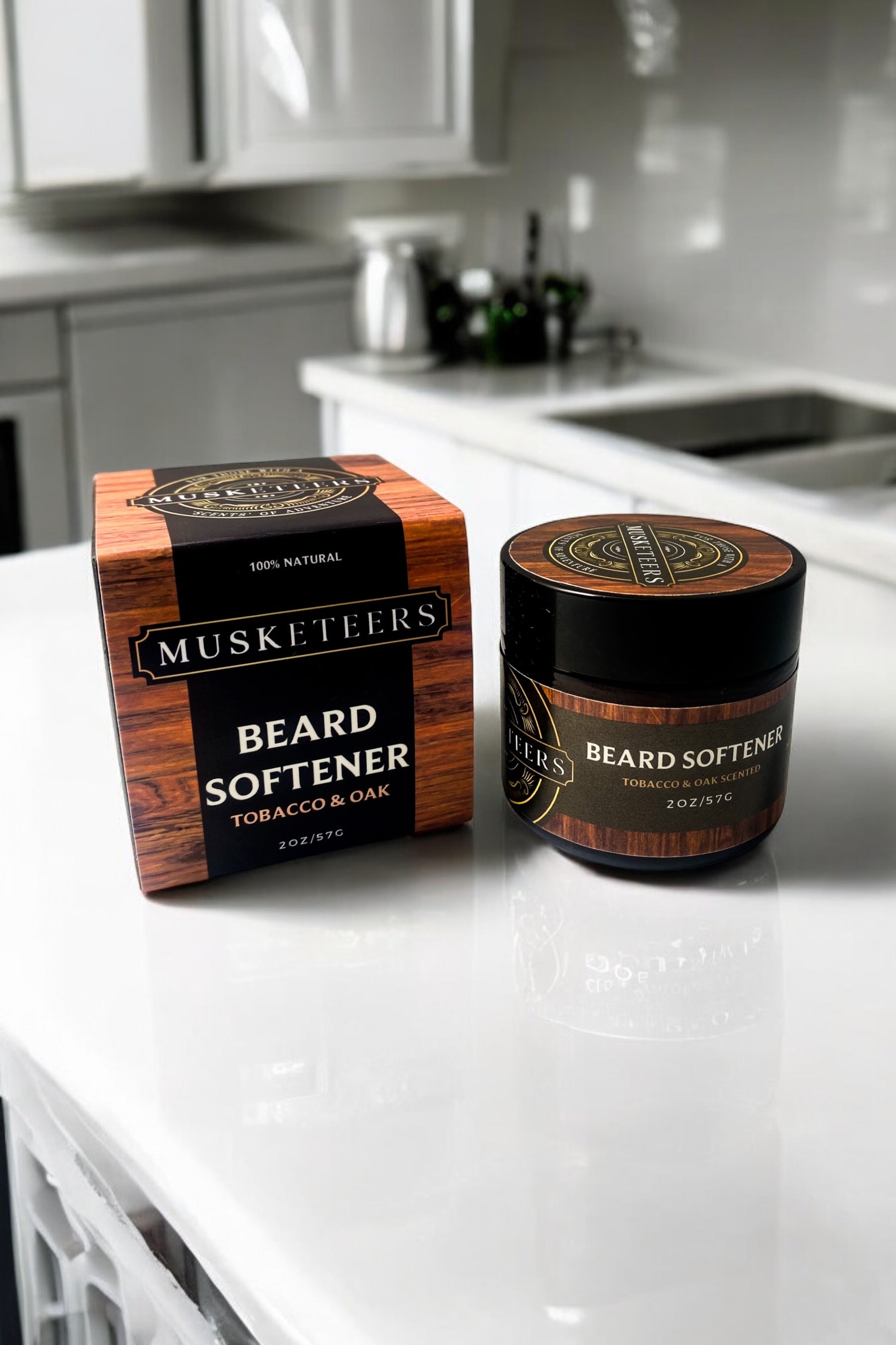 Beard Softener - Tobacco & Oak Scented-1