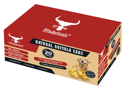 Buffalo Ears-Dog Treats-20 Box-0