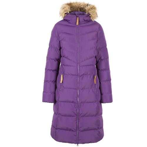 Ladies Trespass Audrey Padded Long Length Jacket-2