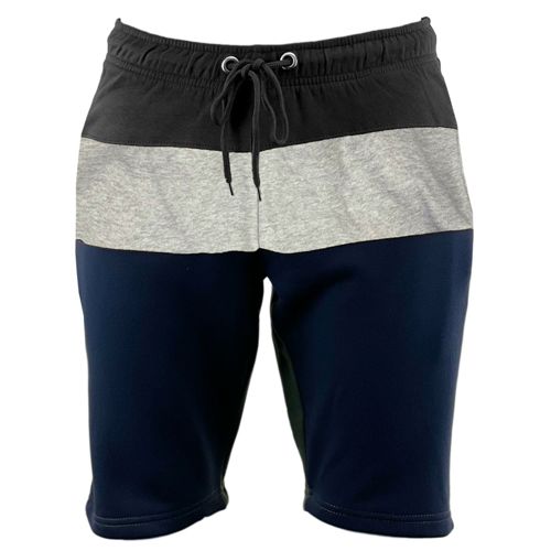 Mens Slim Fit Contrast Fleece Shorts - S010-4