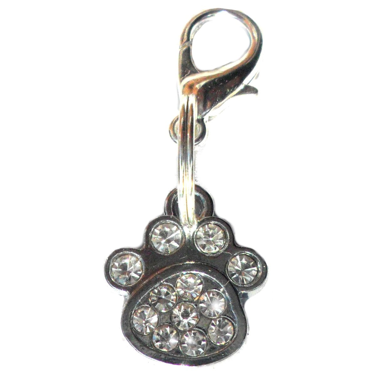 Small Rhinestone Paw Charms-2