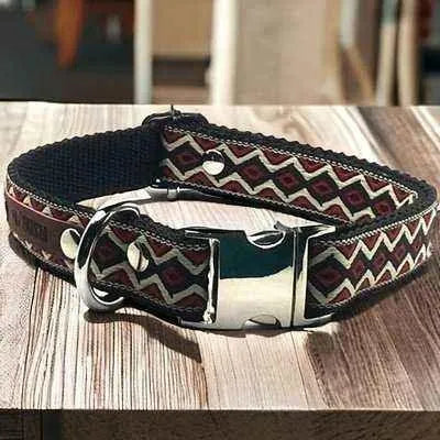 Enchanted Paws Cotton Dog Collar-0