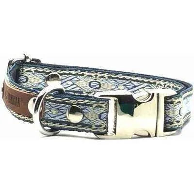 Engraved Cotton Dog Collar for Small Breeds-1