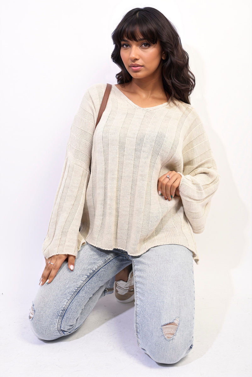 Oversized Knitted Jumper-7