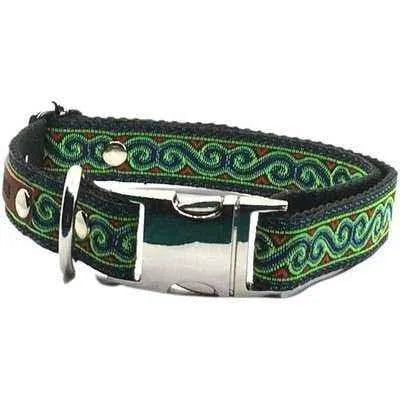 Personalised Cotton Dog Collar for Medium Breeds-1